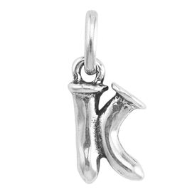 Серебряная подвеска Буква K малая UNOde50