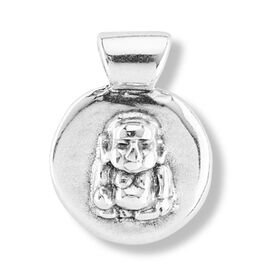 Серебряная подвеска круглая UNOde50 Buddha