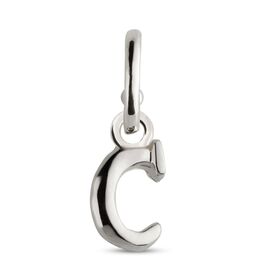 Серебряная подвеска для пирсинга Буква мини C UNOde50 CALL ME