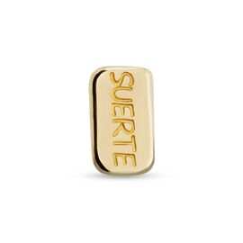 Золотые серьги гвоздики UNOde50 Lucky