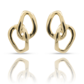 Золотые серьги женские UnoDe50 Inseparables