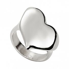Серебряное кольцо женское с сердцем UNOde50 L heart, Размер (мм): 165
