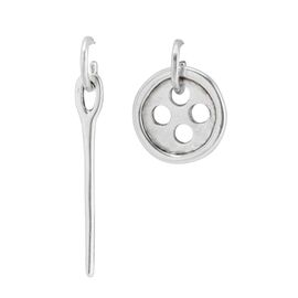 Серьги Needle and button (2002)