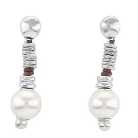 Серьги Dripping с серебром