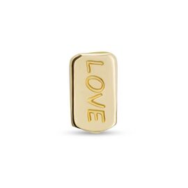 Золотая серьга женская в ухо UNOde50 Love