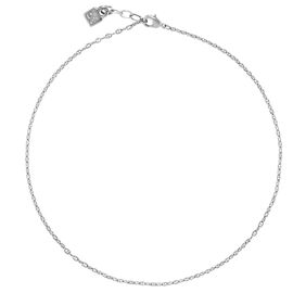 Серебряная цепочка женская короткая (No.3) UNOde50