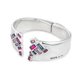 Жесткий браслет из серебра с кристаллами Сваровски UNOde50 Crystal Wall