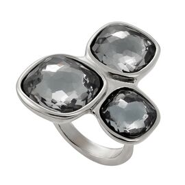 Серебряное кольцо с кристаллами Сваровски UNOde50 Ladies, Размер (мм): 165