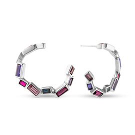 Серьги Round and Round с серебром