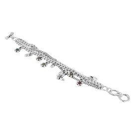 Серебряный браслет с муранским стеклом Ciclon Flora