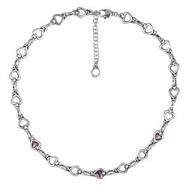 Серебряное колье с муранским стеклом Ciclon Amorios, Размер (мм): 400-470
