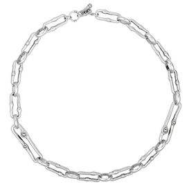 Серебряное колье женское с муранским стеклом Ciclon Azami