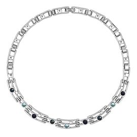 Серебряное колье с муранским стеклом Ciclon Hanae