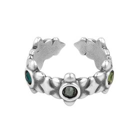 Серебряное кольцо женское Ciclon Flora, Размер (мм): 17,8-18,4