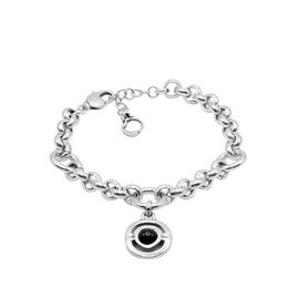 Серебряный браслет с муранским стеклом Ciclon Different