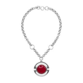 Серебряное колье с муранским стеклом Ciclon Magnifica
