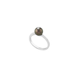 Серебряное кольцо женское с жемчугом DIAMOND Majorica, Размер (мм): 16,85