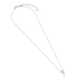 Серебряное колье с подвеской из белого жемчуга Majorica Classic