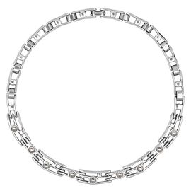 Серебряное колье с муранским стеклом Ciclon Hanae, Размер (мм): 450