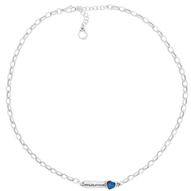 Серебряное колье с муранским стеклом Ciclon Ternura, Размер (мм): 450-500