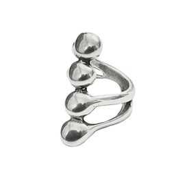 Cеребряное кольцо женское Ciclon Liquid, Размер (мм): 16,5