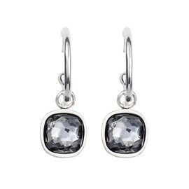 Серебряные серьги с кристаллами Сваровски Сверкающие слезы UNOde50 Shiny tears