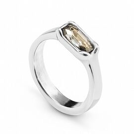 Серебряное кольцо с кристаллом Сваровски Кобра UNOde50 Cobra, Размер (мм): 15,3-15,7