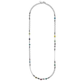 Серебряное колье с муранским стеклом Ciclon Lakahlo