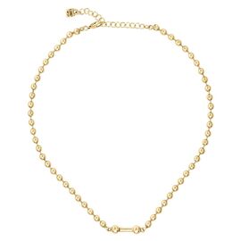 Золотая цепь на шею шариками UnoDe50 Pick 1