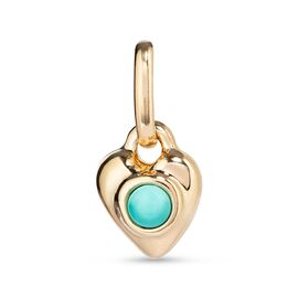 Золотая подвеска c муранским стеклом UNOde50 Worship