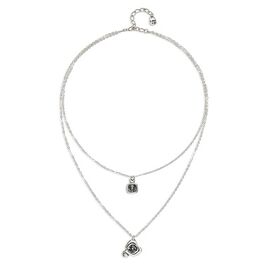 Серебряное ожерелье с кристаллами Сваровски UNOde50 Ser Expresiva