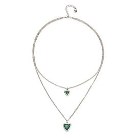 Серебряное ожерелье с кристаллами Сваровски UNOde50 Ser Camaleonica