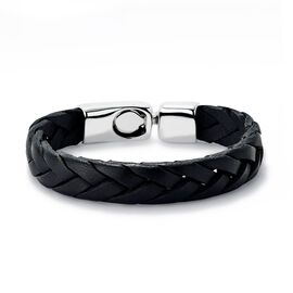 Кожаный браслет с серебром UNOde50 Ser Natural, Размер (мм): 180