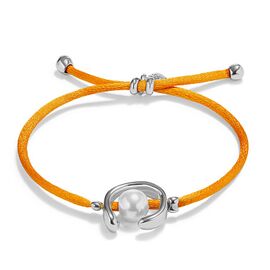 Браслет женский с жемчугом Оранжевый UNOde50 Ser Diferente