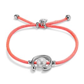 Браслет женский с жемчугом Коралловый UNOde50 Ser Diferente