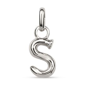 Серебряная подвеска Буква S малая UNOde50