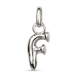 Серебряная подвеска Буква F малая UNOde50