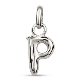 Серебряная подвеска Буква P малая UNOde50