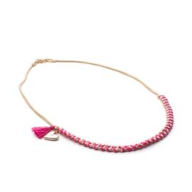 Колье золотое женское Pertegaz Hilos Y Bolas