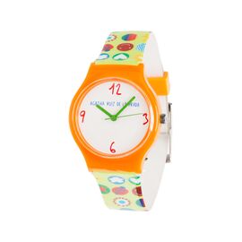 Часы женские наручные с оранжевым ободком Agatha Ruiz De La Prada