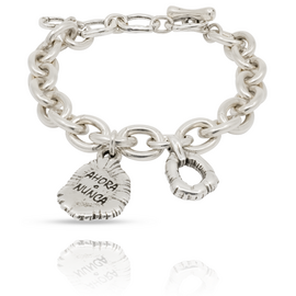 Серебряный браслет женский с подвесками Ciclon Essential