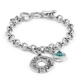 Серебряный браслет женский с подвесками Ciclon Essential