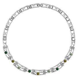 Серебряное колье с муранским стеклом Ciclon Hanae