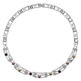 Серебряное колье с муранским стеклом Ciclon Hanae