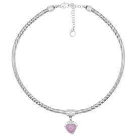 Серебряное колье с муранским стеклом Ciclon Incondicional