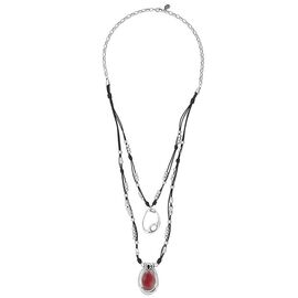 Колье из серебра с муранским стеклом Ciclon Deba