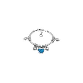 Серебряный браслет с сердечком Ciclon Latidos