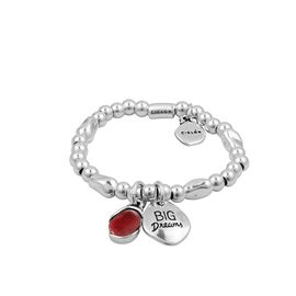 Серебряный браслет с муранским стеклом Ciclon Deba