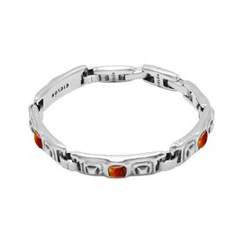 Серебряный браслет женский с муранским стеклом Ciclon Multi, Размер (мм): 175-180