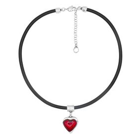 Серебряное колье c муранским стеклом Ciclon Pasion